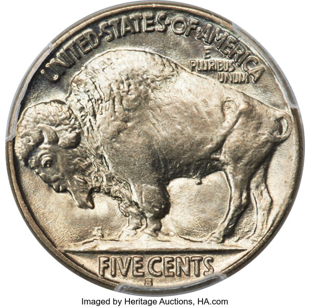 image for: 1929-S 5c PCGS MS67