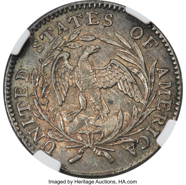 image for: 1796 10C JR-1, R.3, MS63 NGC. CAC....