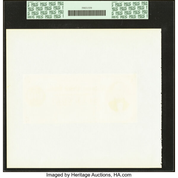 image for: Fr. 1202 $100 1882 Gold Certificate (Partial) Face Proof PCGS Gem New 65PPQ....