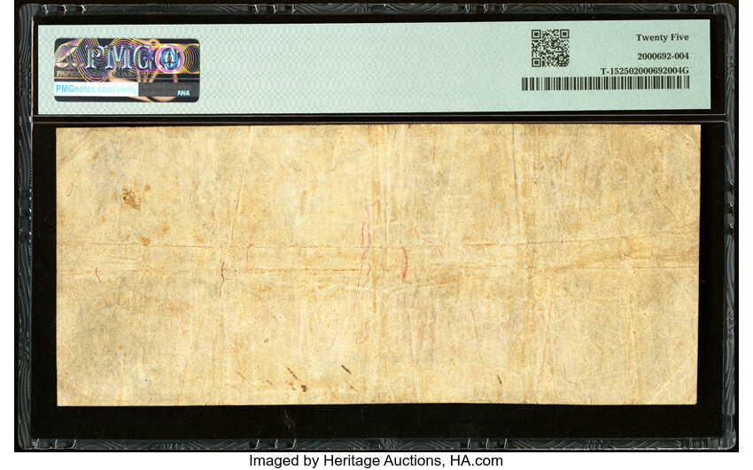 image for: T15 $50 1861 PF-1 Cr. 79 PMG Very Fine 25....