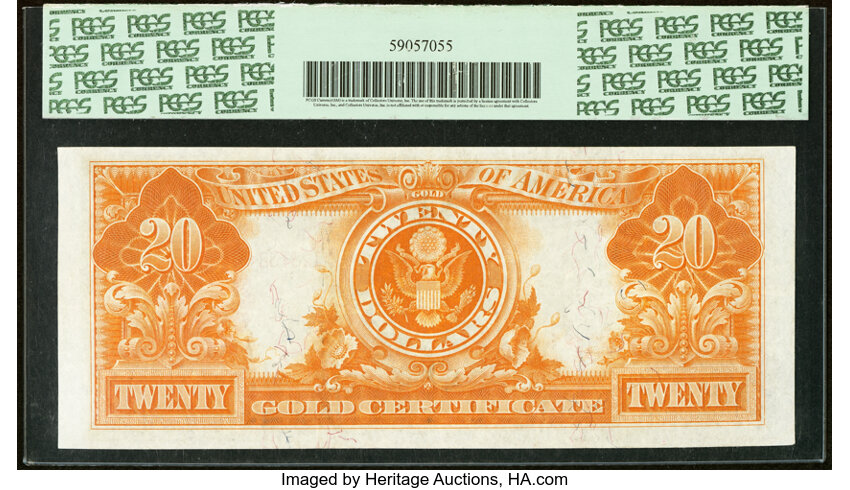 image for: Fr. 1179 $20 1905 Gold Certificate PCGS Extremely Fine 45....