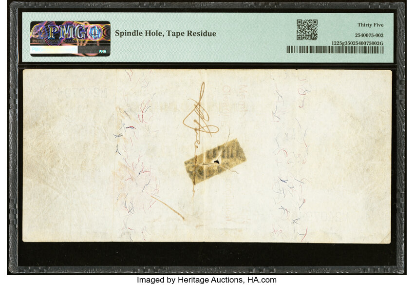 image for: Fr. 1225g $10,000 1900 Gold Certificate PMG Choice Very Fine 35....