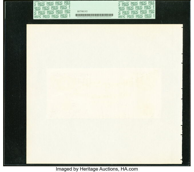 image for: Fr. 64-Fr. 68 $5 1869-1875 $5 Legal Tender Transition Essay Face Proof PCGS Very Choice New 64....