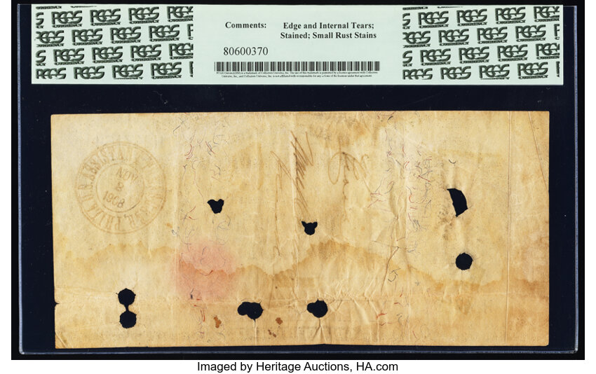 image for: Fr. 1225c $10,000 1900 Gold Certificate PCGS Very Fine 25....