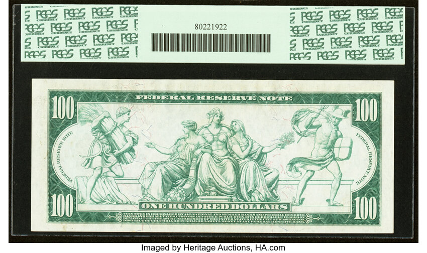 image for: Fr. 1088 $100 1914 Federal Reserve Note PCGS Very Choice New 64PPQ....