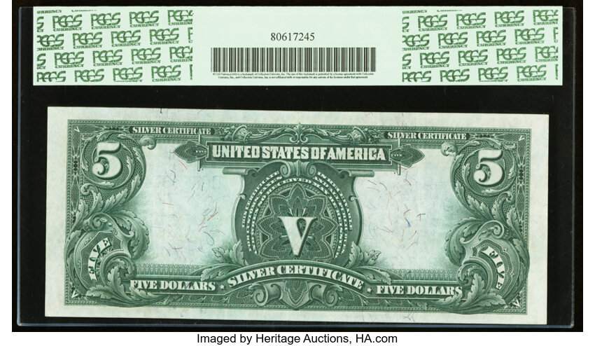 image for: Fr. 273 $5 1899 Silver Certificate PCGS Extremely Fine 40....