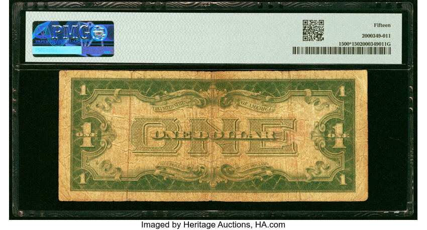 image for: Fr. 1500* $1 1928 Legal Tender Star Note. PMG Choice Fine 15....