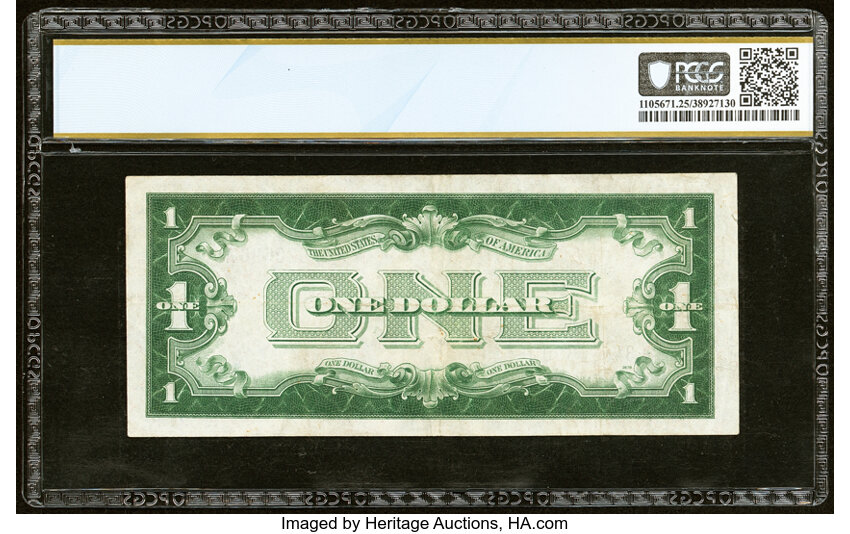 image for: Fr. 1604* $1 1928D Silver Certificate Star Note. PCGS Banknote Very Fine 25....