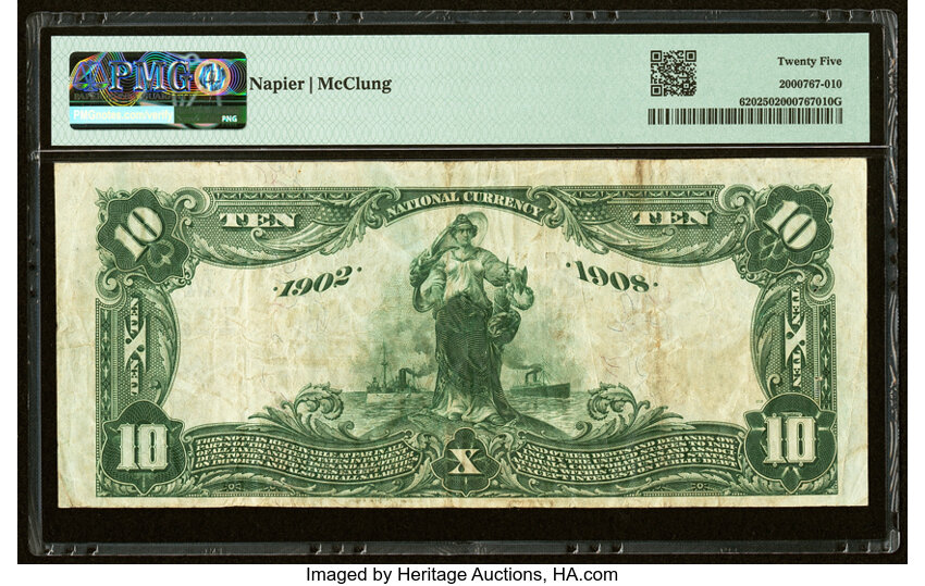 image for: Story City, IA - $10 1902 Date Back Fr. 620 The Story City National Bank Ch. # (M)10222 PMG Very Fine 25....