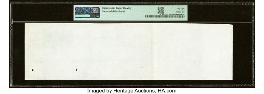 image for: Columbus, GA - The Chattahoochee National Bank Specimen Check (Ch. # 1630) 18__ PMG Choice About Unc 58 EPQ....