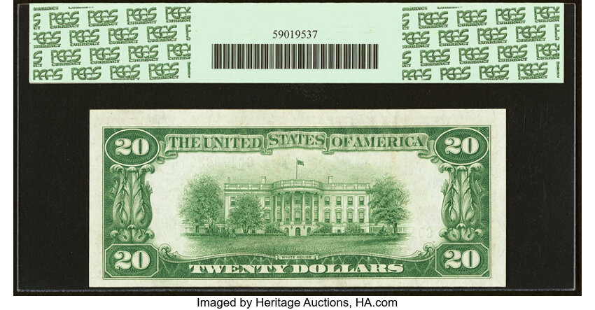 image for: Fr. 2050-G $20 1928 Federal Reserve Note. PCGS Very Choice New 64PPQ....