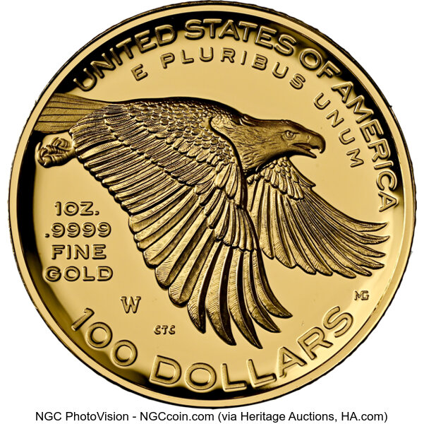 image for: 1792-2017-W $100 American Liberty, U.S. Mint 225th Anniversary, High Relief PR70 Ultra Cameo NGC....