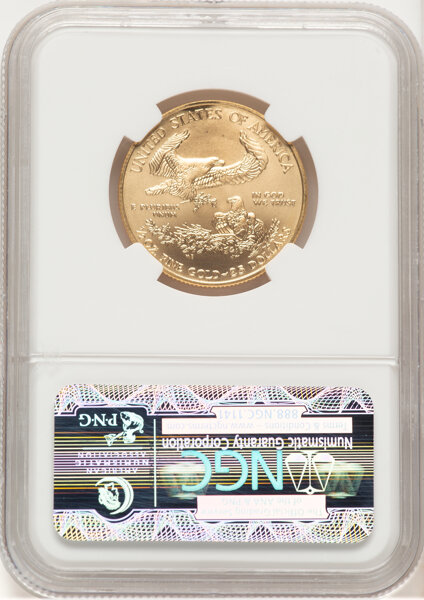 image for: 2010 $25 Half-Ounce Gold Eagle MS70 NGC....