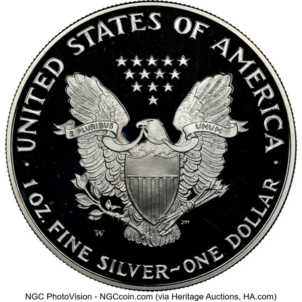 1995-W $1  Silver Eagle PR DCAM PR68 DCAM CAC thumbnail 10