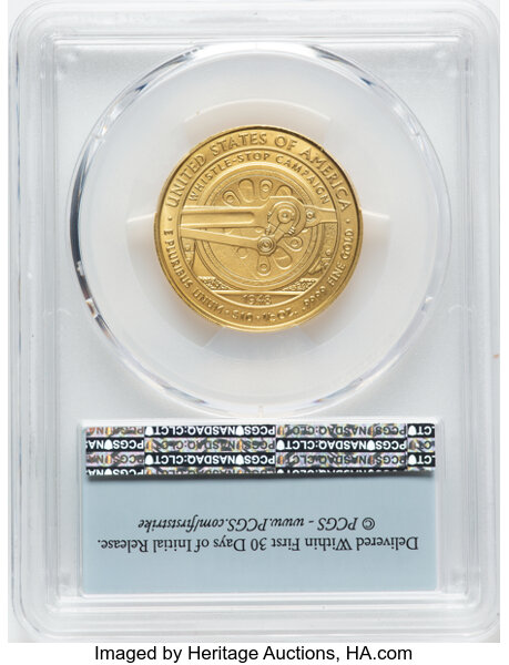 image for: 2015-W $10 Bess Truman Half-Ounce Gold Ten Dollar, First Strike, MS70 PCGS....