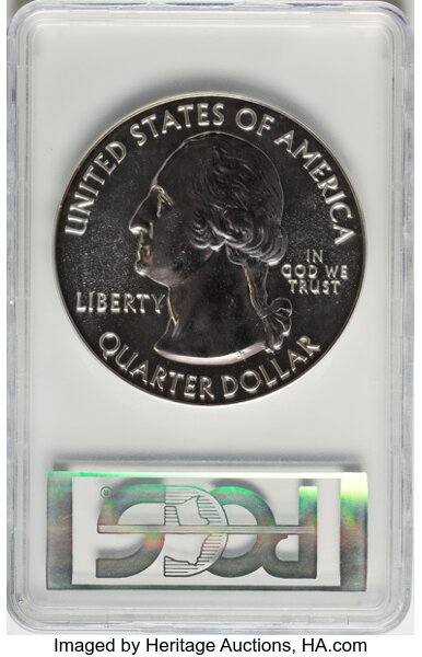 image for: 2014 25C Everglades National Park, 5 oz Silver, First Strike, Mercanti Signature, MS69 Deep Mirror Prooflike PCGS....