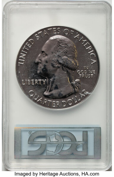 image for: 2018 25C Pictured Rocks National Park, Five-Ounce Silver, First Strike MS69 Deep Mirror Prooflike PCGS.  ...