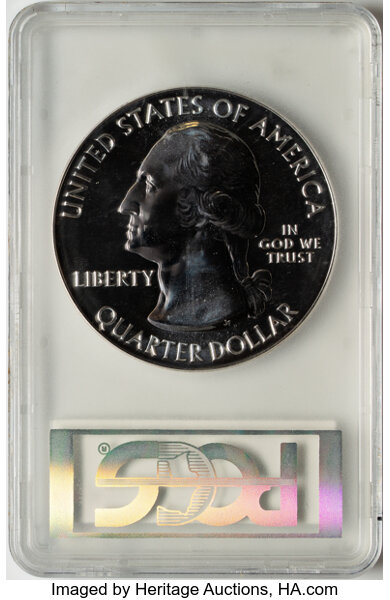 image for: 2011 25C Chickasaw NP Five Ounce Silver, First Strike MS69 Deep Mirror Prooflike PCGS.  ...