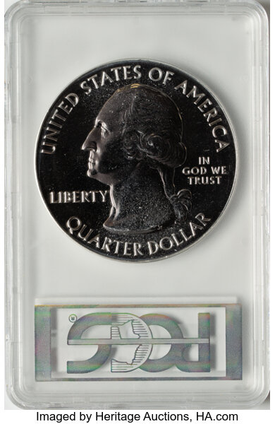 image for: 2015 25C Kisatchie National Park, Five-Ounce Silver, Mercanti Signature, MS69 Deep Mirror Prooflike PCGS....