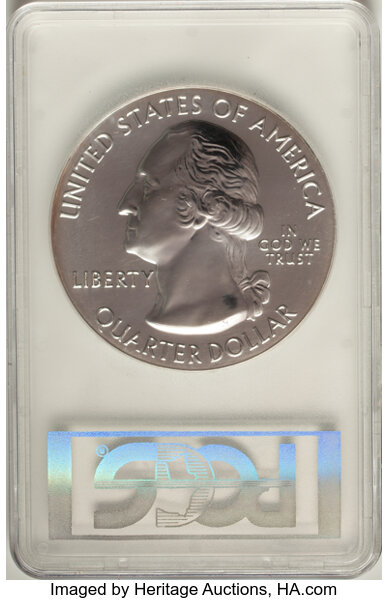 image for: 2012 25C Chaco Culture NP Five-Ounce Silver, Mercanti Signature MS69 Deep Mirror Prooflike PCGS.  ...