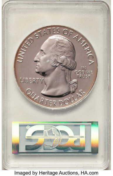 image for: 2010 25C Yosemite Five Ounce Silver, First Strike MS69 Deep Mirror Prooflike PCGS.  ...