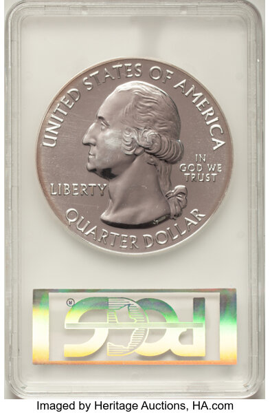 image for: 2017 25C George Rogers Clark National Park Five-Ounce Silver, First Strike, Mercanti Signature, MS69 Deep Mirror Prooflike PC...