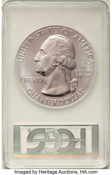 image for: 2018 25C Cumberland Island National Park, Five-Ounce Silver, First Strike, Mercanti Signature, MS69 Deep Mirror Prooflike PCG...