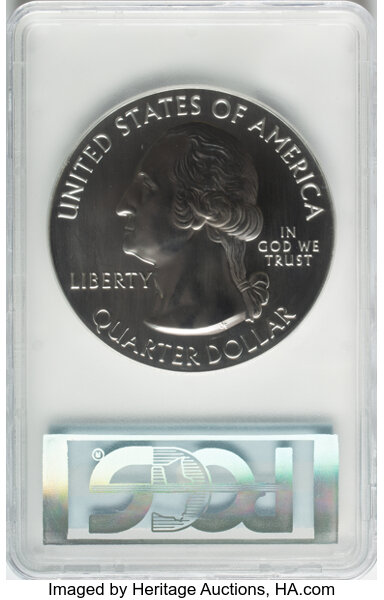 image for: 2013 25C Fort McHenry NP Five-Ounce Silver, First Strike MS69 Prooflike PCGS.  ...