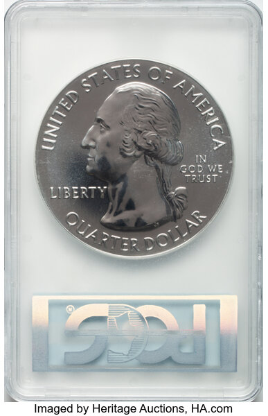 image for: 2013 25C Perry's Memorial NP Five-Ounce Silver, First Strike MS69 Deep Mirror Prooflike PCGS.  ...