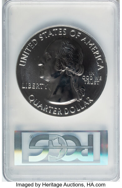 image for: 2011 25C Vicksburg National Park Five Ounce Silver, First Strike MS69 Deep Mirror Prooflike PCGS.  ...