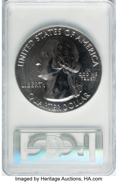 image for: 2015 25C Homestead NP, 5 oz Silver, First Strike, Mercanti Signature MS69 Deep Mirror Prooflike PCGS.  ...