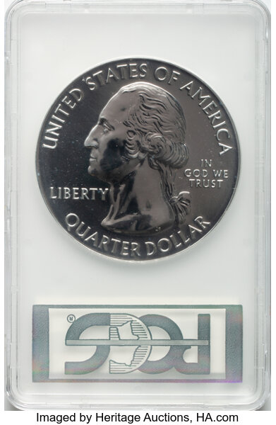 image for: 2018 25C Cumberland Island National Park, Five-Ounce Silver, First Strike, Mercanti Signature MS69 Deep Mirror Prooflike PCGS...
