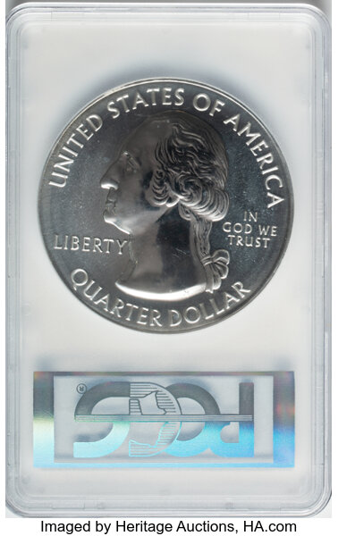 image for: 2011 25C Chickasaw NP Five Ounce Silver, First Strike MS69 Prooflike PCGS.  ...