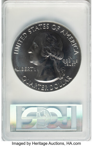 image for: 2012 25C Acadia NP Five-Ounce Silver, First Strike MS69 Deep Mirror Prooflike PCGS.  ...