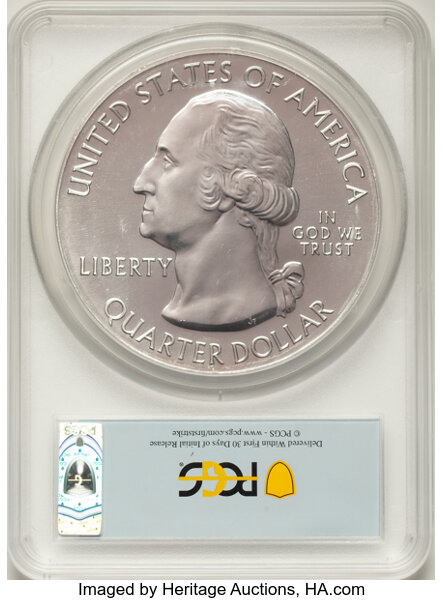 image for: 2020 25C American Samoa National Park Five-Ounce Silver, First Strike, MS69 Deep Mirror Prooflike PCGS....