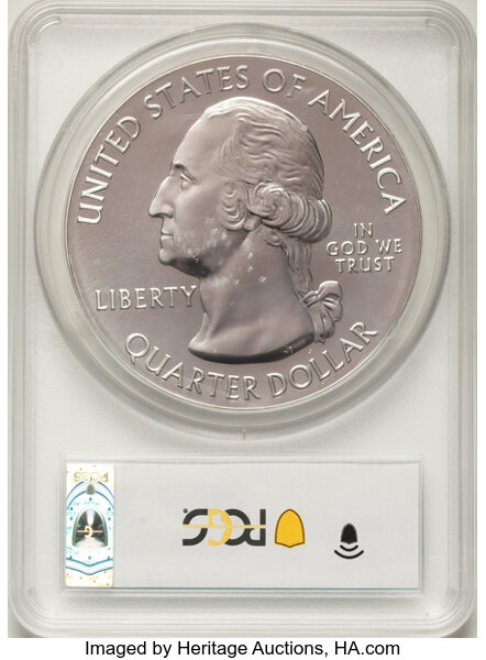 image for: 2020 25C Marsh-Billings Rockefeller National Park Five-Ounce Silver MS69 Prooflike PCGS....