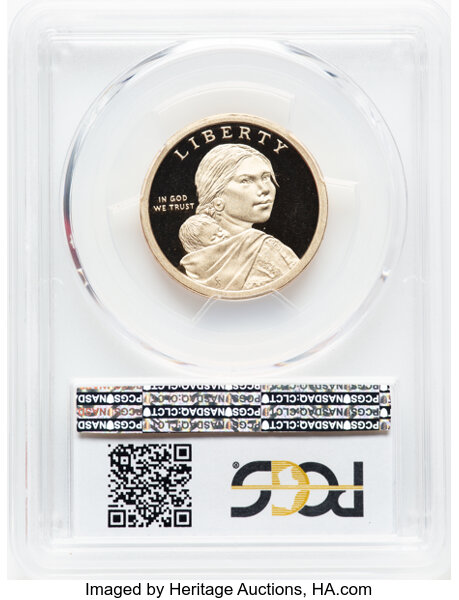 image for: 2012-S Dollar Native American PR70 Deep Cameo PCGS....