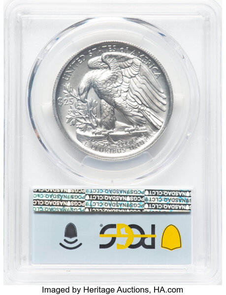 image for: 2021 $25 Palladium Eagle, First Day of Issue, MS70 PCGS....