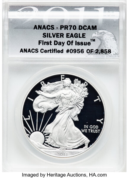 2011 W One dollar 25th Anniversary PR Values | Greysheet
