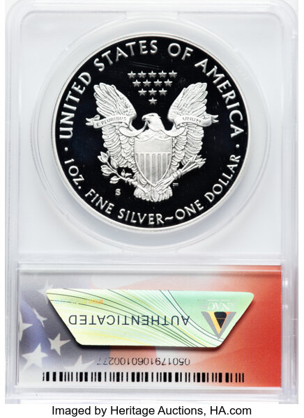image for: 2019-S $1 Silver Eagle, Limited Edition Silver Proof Set, First Strike coin, PR70 Deep Cameo ANACS. ANACS Certified....