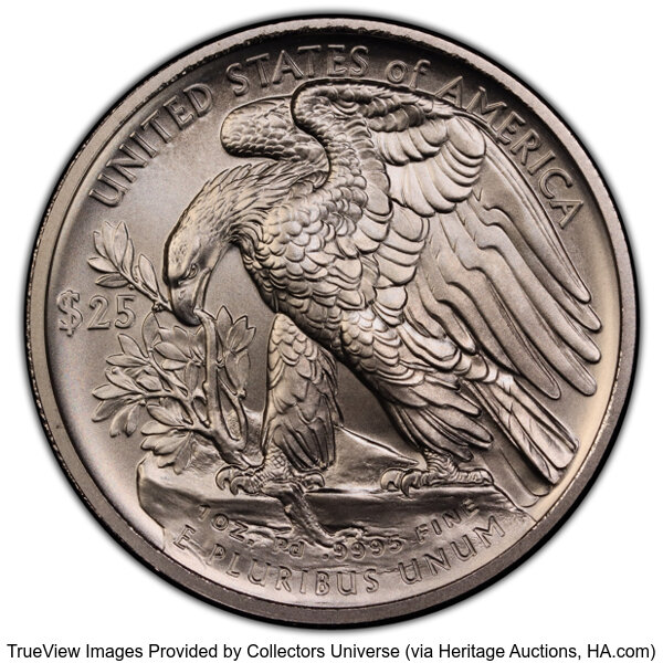 image for: 2020-W $25 Palladium Eagle SP70 PCGS....