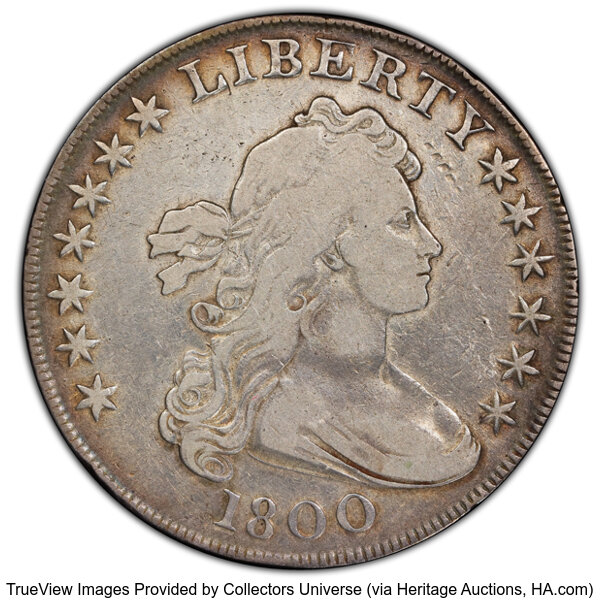 image for: 1800 $1 B-13, BB-193, R.3, Fine 15 PCGS....