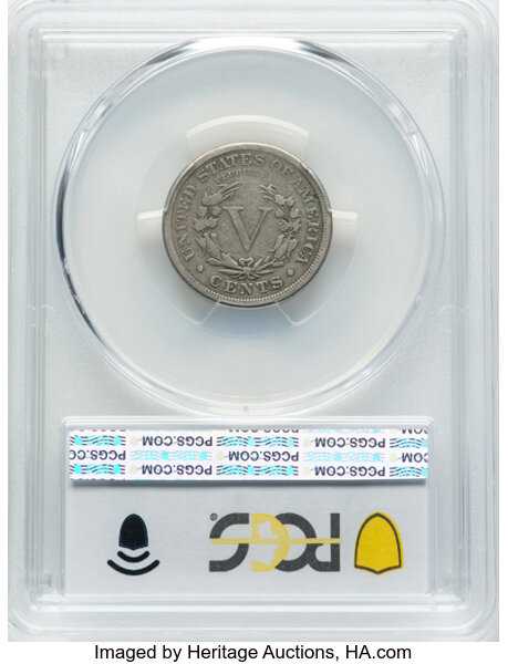 1885 5c VG10 thumbnail 2