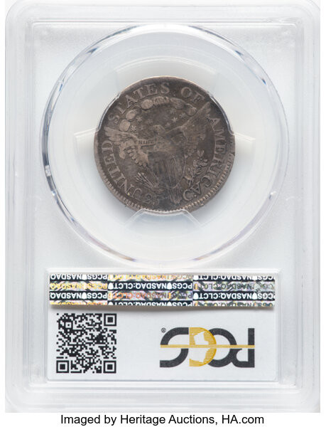 image for: 1806 25C B-2, R.2, Fine 12 PCGS.  Mintage 206,124....