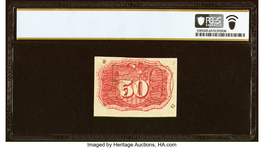 image for: Fr. 1320 50¢ Second Issue PCGS Banknote Gem Unc 65 PPQ....