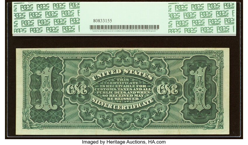image for: Fr. 218 $1 1886 Silver Certificate PCGS Very Fine 35....