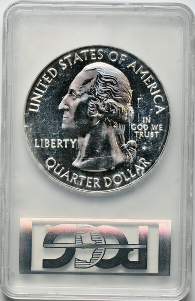 image for: 2011 25C Gettysburg National Park Five-Ounce Silver, First Strike MS69 Deep Mirror Prooflike PCGS. Signature by, Edmund Moy...