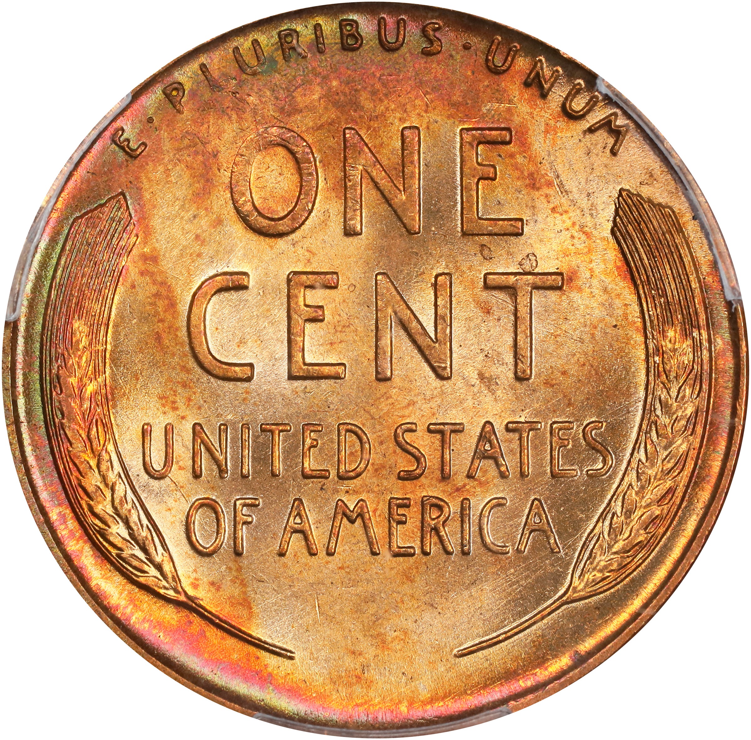 image for: 1947 Lincoln Cent. MS-64 RB (PCGS).