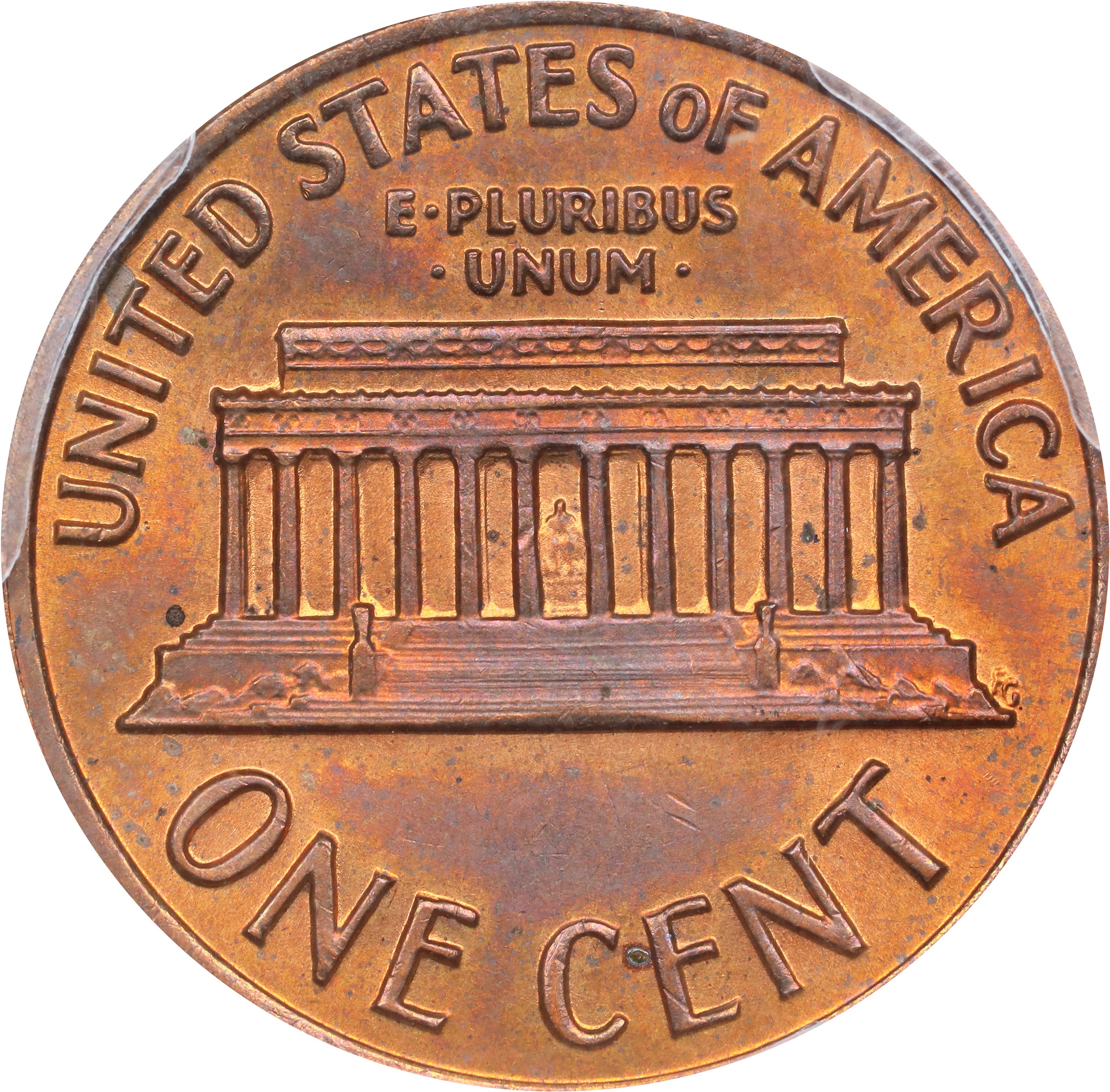 image for: 1972 Lincoln Cent. FS-103. Doubled Die Obverse. MS-64 RB (PCGS).
