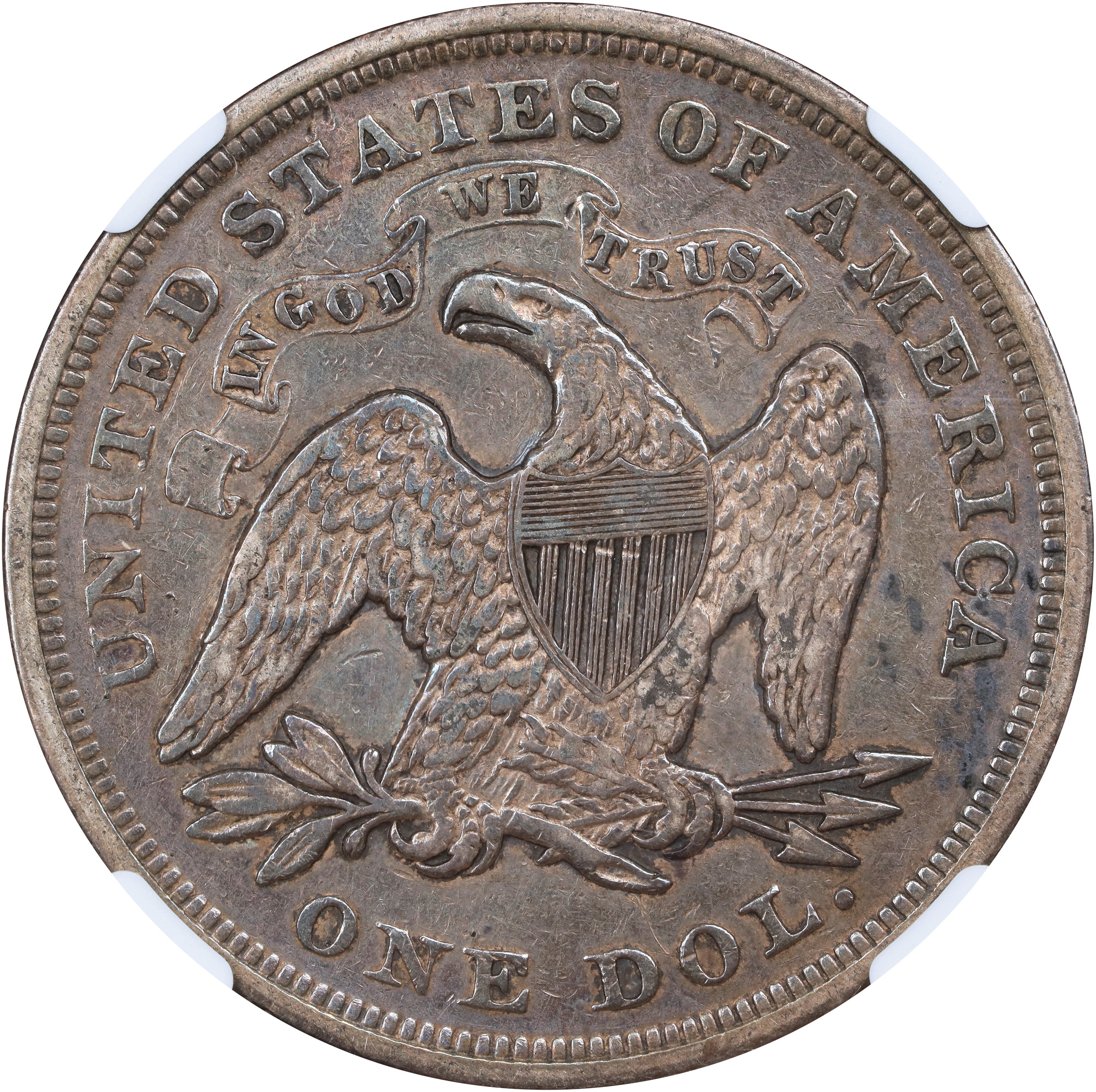 1871 $1 MS64 CAC thumbnail 18